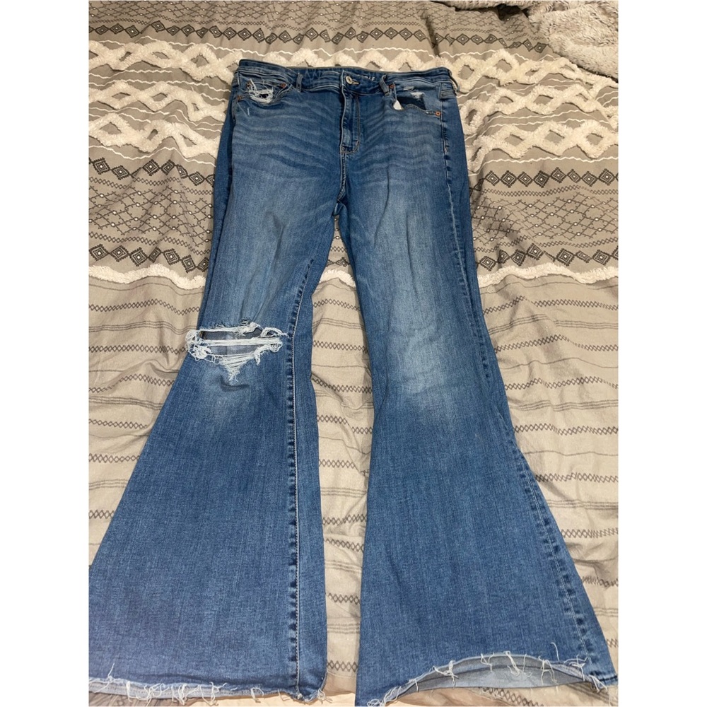 American Eagle Super High Rise Flare